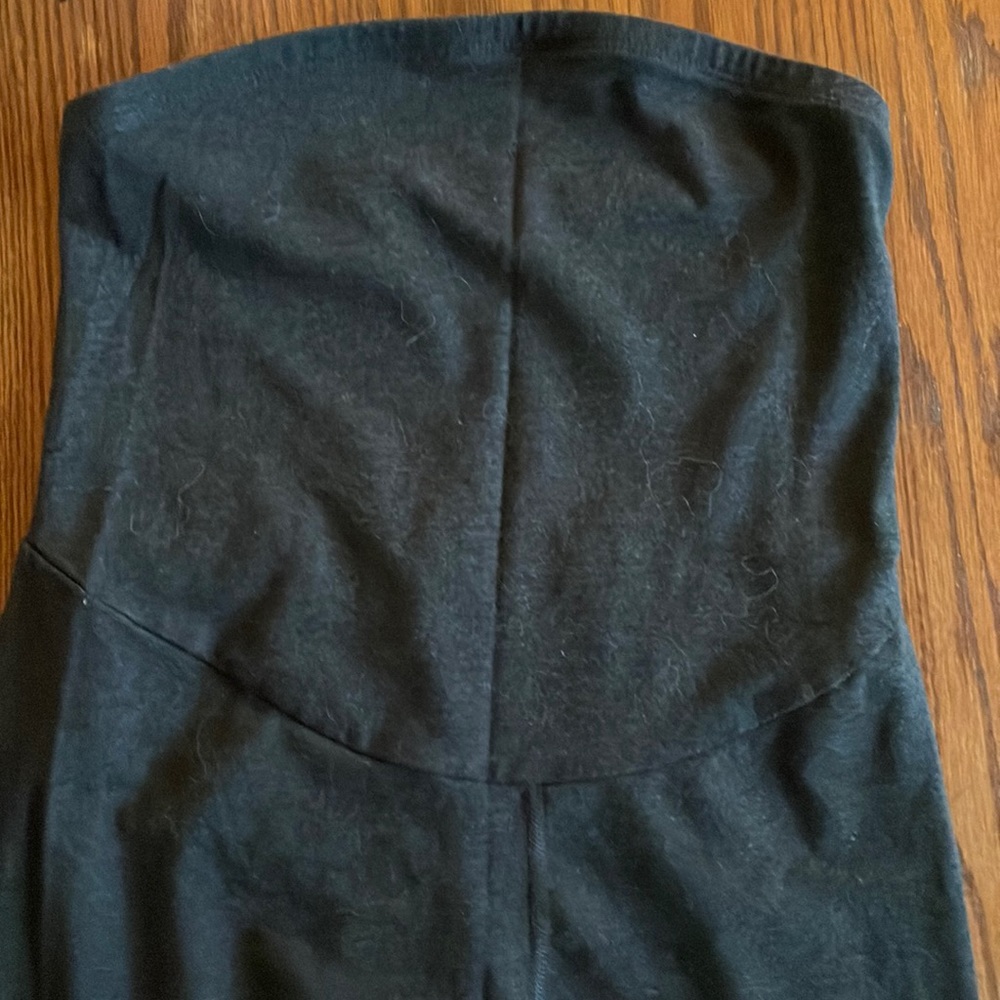 Charcoal maternity high waisted leggings